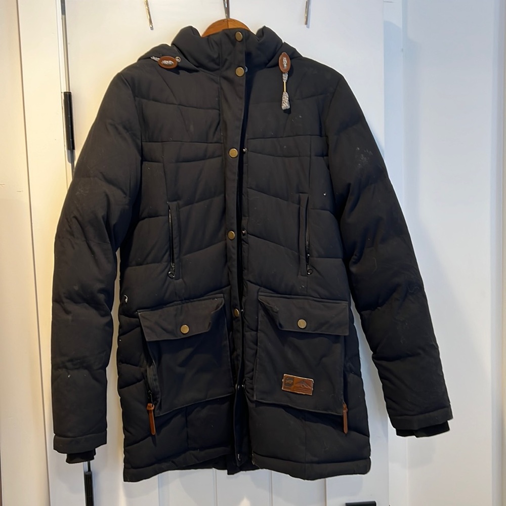 Orage black puffy
